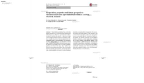Preparation, properties and future perspectives of nanocrystals from agro-industrial residues: a review of recent research